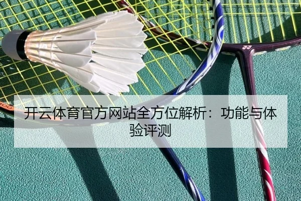 开云体育官方网站全方位解析：功能与体验评测